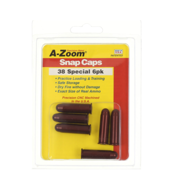 A-Zoom Snap Caps 38 Special 6/Pk