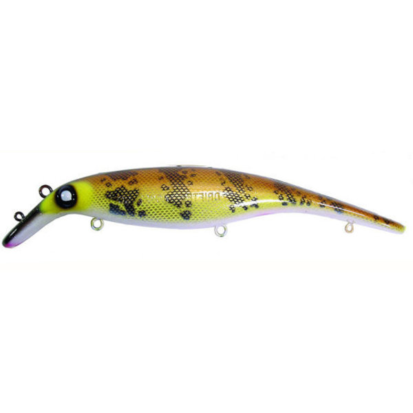 Believer 10'' Straight Body. Natural Walleye. - Gagnon Sporting Goods