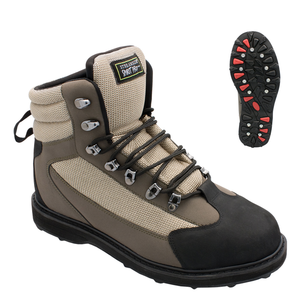 Streamside Wading Boots with Rubber Sole-Spirit Pro Wader Boot 8