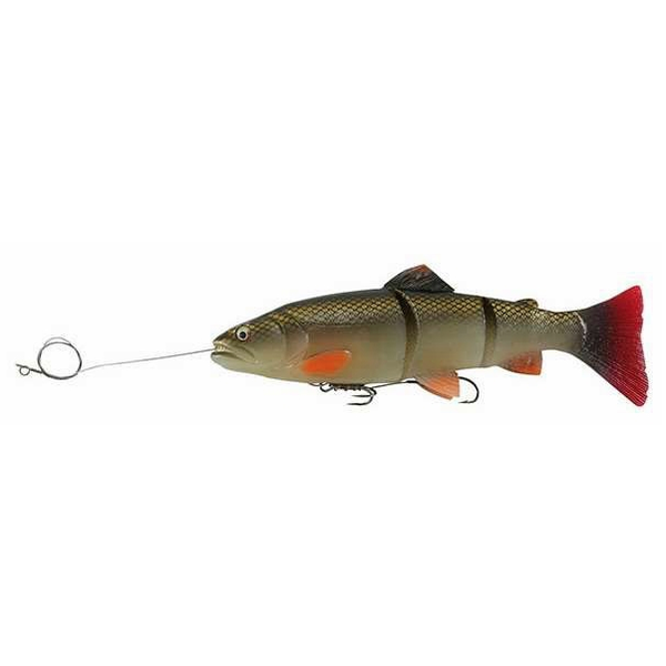 Savage Gear Pre Rigged 3D LINE THRU Red Horse Sucker Trout 8/" PR-LTSS-200-S