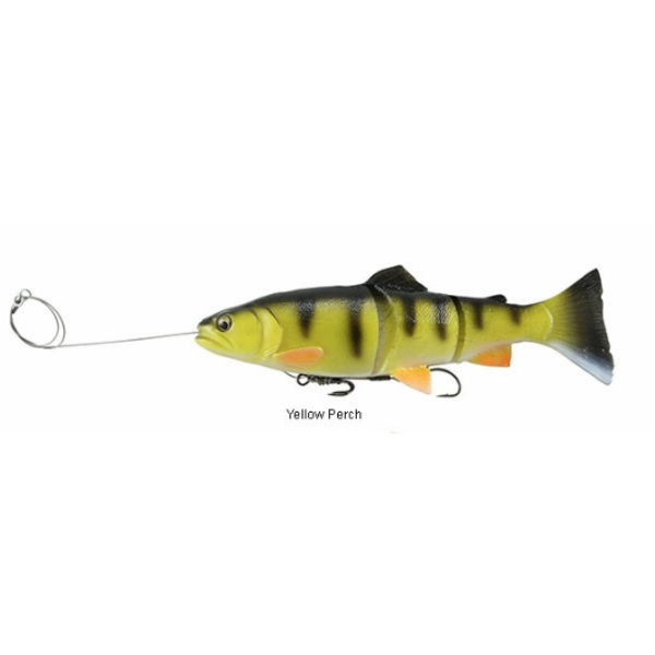 Savage Gear Prerigged 12" Trout Yellow Perch - Gagnon Sporting Goods