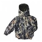 Backwoods Hunter Kid's Jacket, Pure Camo Vertical HD, XXL