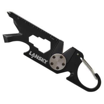 Lansky Roadie Knife Sharpener, 8-in-1 Key Tool