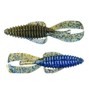 Strike King Rage Tail Structure Bug Okeechobee Craw 7-pk