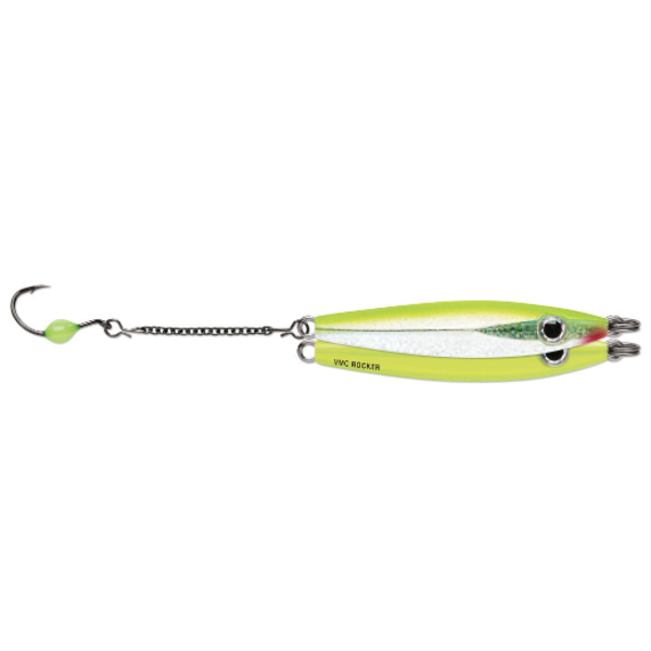 VMC Rocker Spoon 5/16oz Glow Chartreuse Shiner