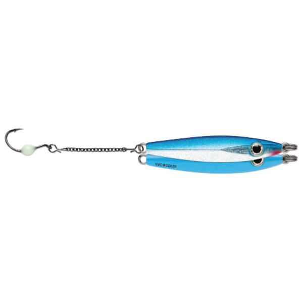 VMC Rocker Spoon 5/16oz Glow Blue Shiner