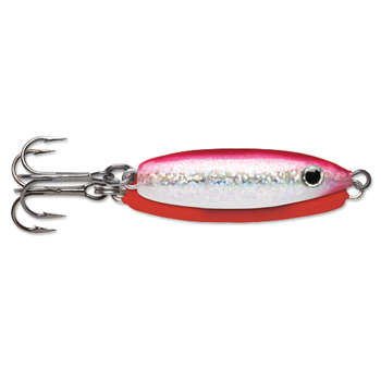 VMC Rattle Spoon 1/8oz Glow Red Shiner
