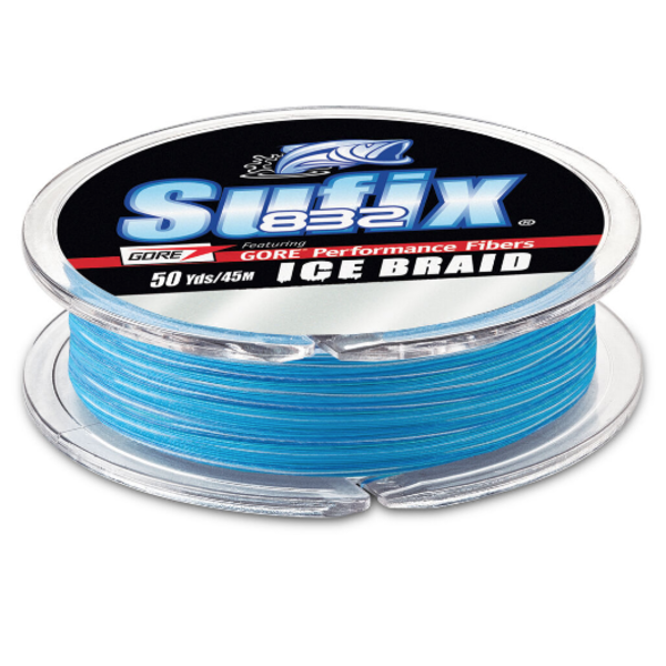 Sufix 832 Ice Braid. 6lb 50yds Ice Camo - Gagnon Sporting Goods