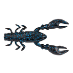 PowerBait The Champ Craw 3.5" Black Blue Flake 6-pk