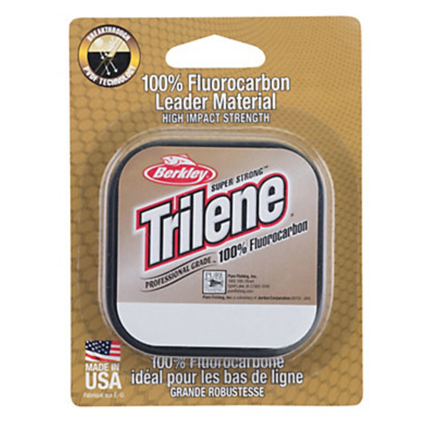 Berkley Trilene 4lb 100% Fluoro Leader Material. 25yds - Gagnon Sporting  Goods