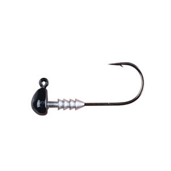Berkley Half Head 1/4oz Jigs. Black 6-pk