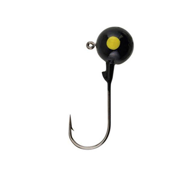 Berkley Round Ball Jigs. 1/8oz Black 7-pk