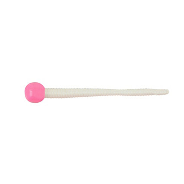 PowerBait Mice Tails 3" Bubblegum/White 13-pk