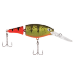 Berkley Flicker Shad Jointed 3" Firetail Hot Perch 7-9’ Dive