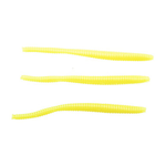 PowerBait Floating 3" Trout Worm Chartreuse 15-pk