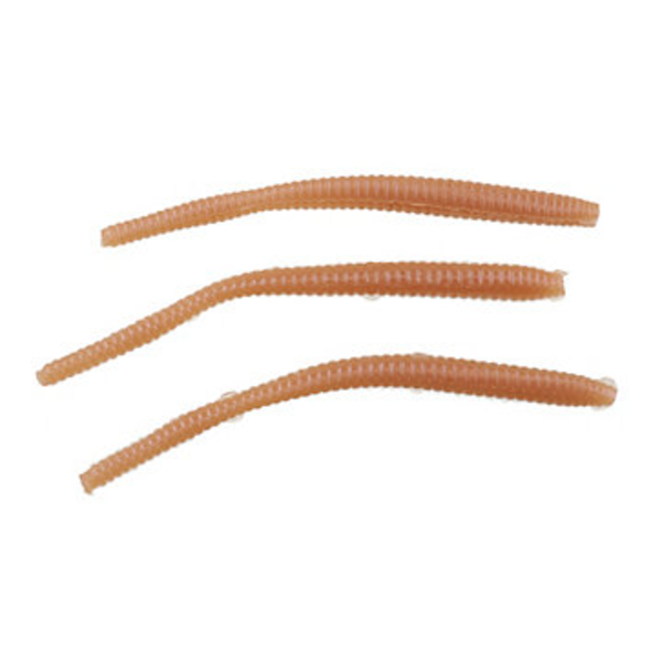 PowerBait Floating 3" Trout Worm Natural 15-pk