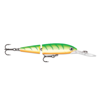 Rapala Jointed Deep Husky Jerk. Green Tiger UV 12