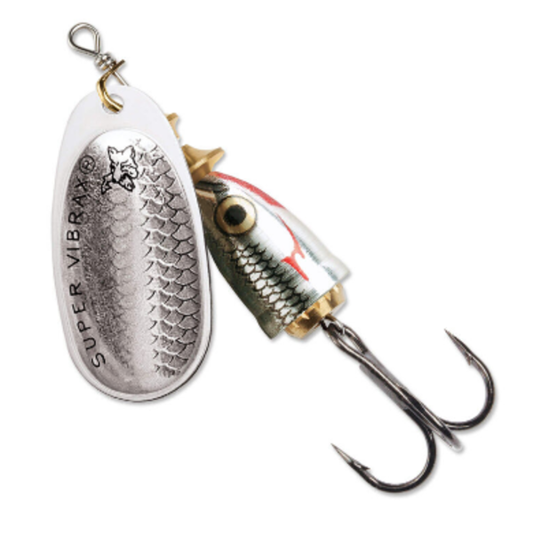 Blue Fox Vibrax Classic Shad 3/16oz Silver Shad Spinner