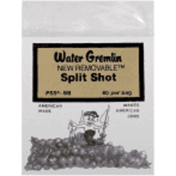 Water Gremlin Removable Split Shot PSS-4 20/Bag