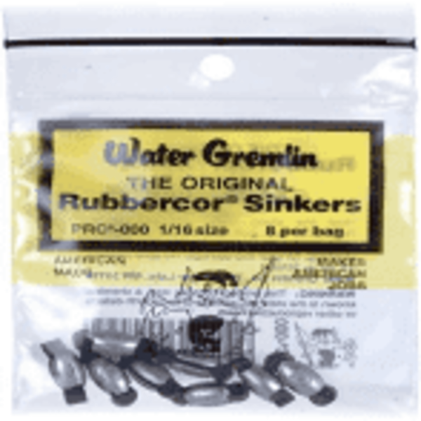 Water Gremlin The Original Rubbercor Sinkers 1 1/2oz PRC-5
