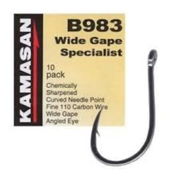 Kamasan B983 Wide Gape Specialist Size 10. 10pk