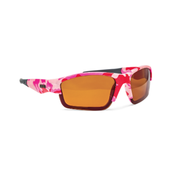 Rapala Girls Polarized Fishing Glasses Pink Camo - Gagnon Sporting Goods