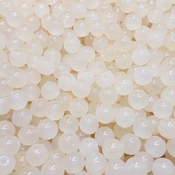 Creek Candy Beads 10mm CW White Widow #255