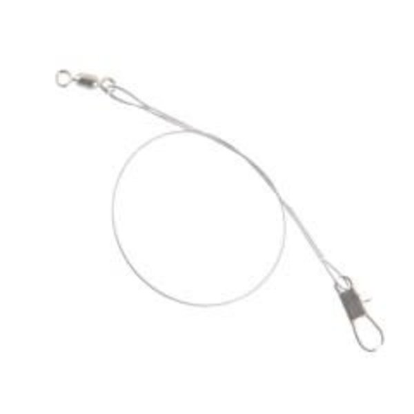 Compac Wire Wound 30lb Leader. 6" 3-pk