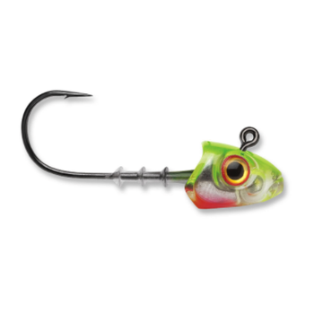 Storm 360GT Search Bait Jig. Chartreuse Ice 1/4oz 2-pk