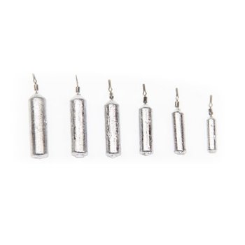 X Zone Pencil Drop Shot Weight 3/4oz 5-pk