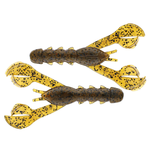 Strike King Rage Tail Denny Craw 4" Green Pumpkin 7-pk