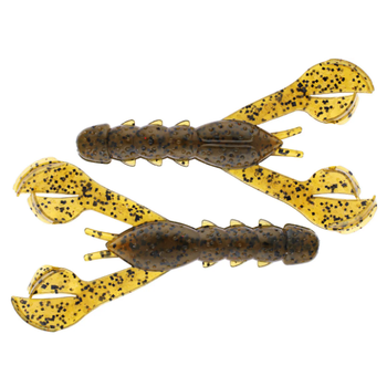 Strike King Rage Tail Denny Craw 4" Green Pumpkin 7-pk