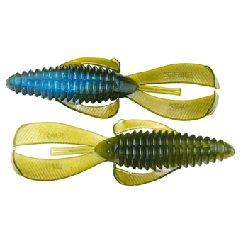 Strike King Rage Tail Magnum Bug. Moon Juice 4-1/2" 6-pk