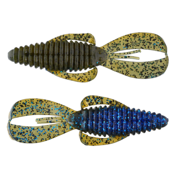 Strike King Rage Tail Magnum Bug. Okeechobee Craw 4-1/2" 6-pk