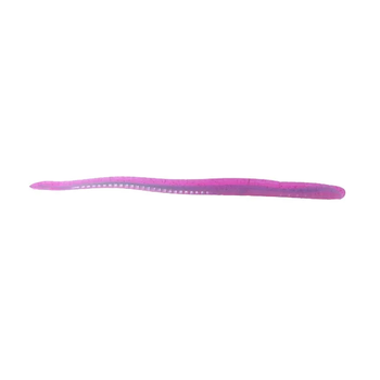 Roboworm Fat Straight Tail Worm 4-1/2" Morning Dawn Red Flake 8-pk