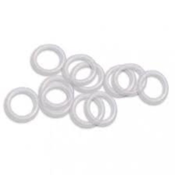 O-Wacky O-Wacky O-Ring Clear. 25-pk