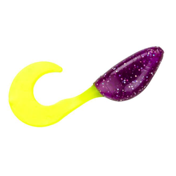 Strike King Mr Crappie Shadpole Curltail 2" Purple Sage 15-pk