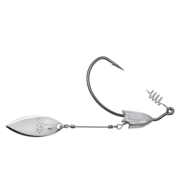 Heavy Duty Weighted Willow Swimbait Hook 3/0 3/16oz 2-pk
