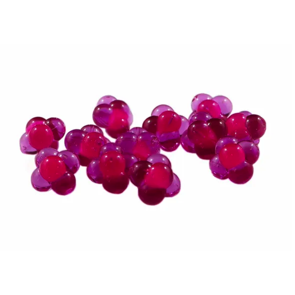 Cleardrift Tackle Embryo Egg Clusters 16mm Purple/Hot Pink Dot 10-pk
