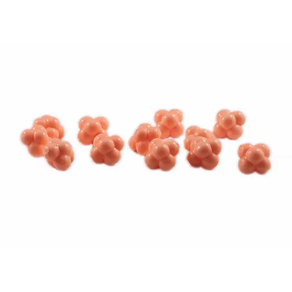 Cleardrift Tackle Egg Clusters 16mm Fuzzy Peach 12-pk