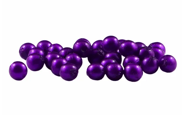 Cleardrift Tackle Soft Bead 8mm Grape Pearl 30-pk