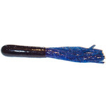 Phenix 5" Phoenix Original Salty Tube. 8pk. Black w/Blue Tail & Black Flake (FT203)