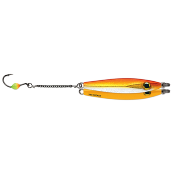 VMC Rocker Spoon 3/16oz Glow Gold Fish