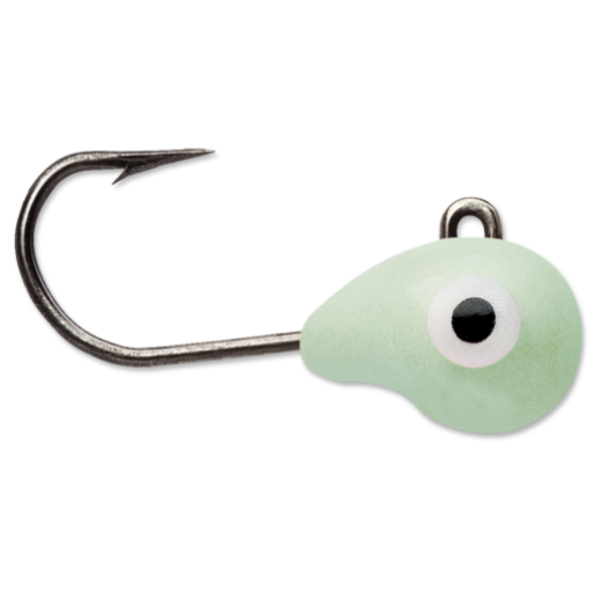 VMC Tungsten Tubby Jig. Glow 1/64oz 2-pk