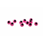 Cleardrift Tackle Embryo Soft Bead 8mm Hot Pink Pearl Black Dot 30-pk