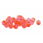 Cleardrift Tackle Embryo Soft Bead 8mm Candy Apple Orange Dot 30-pk