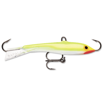 Rapala Jigging Rap. Silver Fluorescent Chart 07