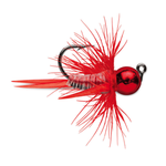 VMC Tungsten Bullfly Jig 1/16oz Metallic Red 2-pk