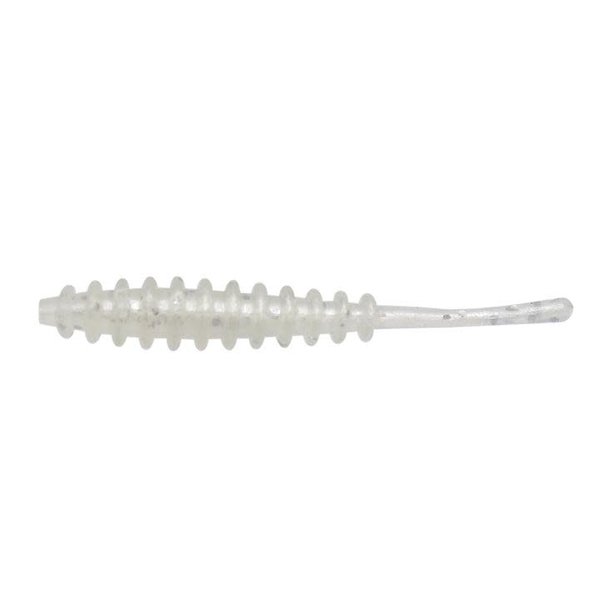 Euro Tackle Micro Finesse Eurogrub 1.4" White 8-pk