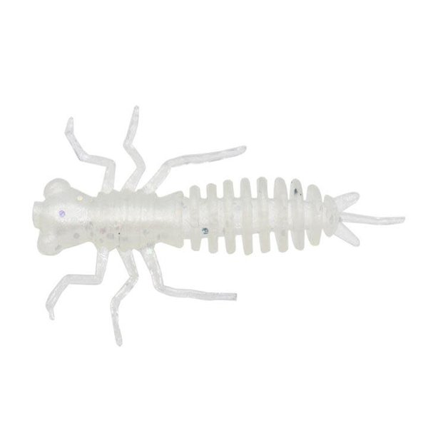 Euro Tackle Micro Finesse Anisoptera White 1.5" 8-pk